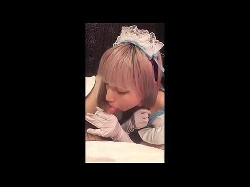 ❤️ Японы шүтээн [маюка], Францын үйлчлэгчийн хувцас, 1-р хэсэг, лосьоноор дарж, хөхрөх Порно манайд ️❤